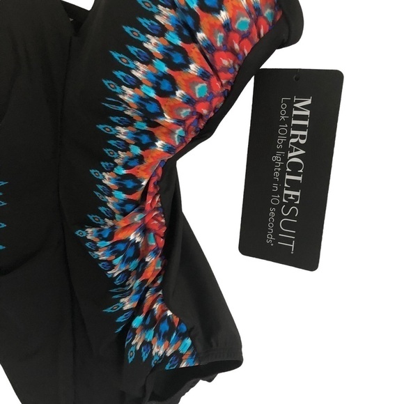 Miraclesuit Nepali Temptation One Piece Swimsuit NWT Size 12 - Picture 5 of 13